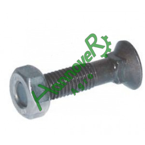Болт з гайкою M10x45 10.9 1045109VK , Lemken